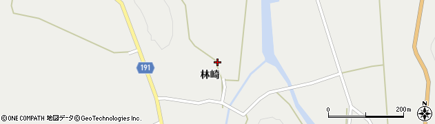 秋田県鹿角市八幡平林崎33周辺の地図