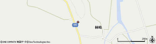 秋田県鹿角市八幡平林崎57周辺の地図