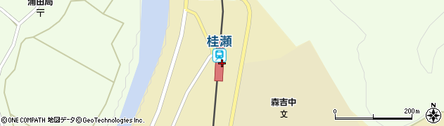 桂瀬駅周辺の地図