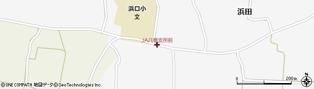 JA八竜支所前周辺の地図