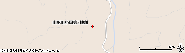 岩手県久慈市山形町小国（第２地割）周辺の地図