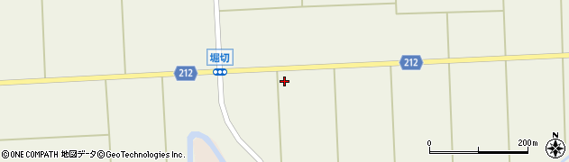 秋田県三種町（山本郡）豊岡金田（下谷地）周辺の地図