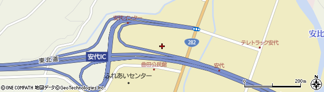 岩手県八幡平市小柳田周辺の地図