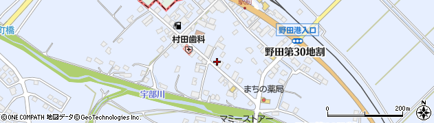 関本美容院周辺の地図