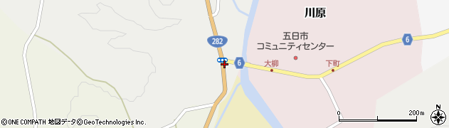 吉村商店前周辺の地図