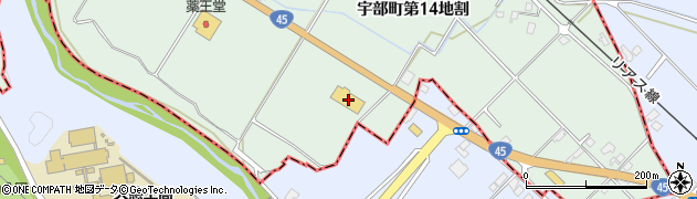 コメリハード＆グリーン野田店周辺の地図