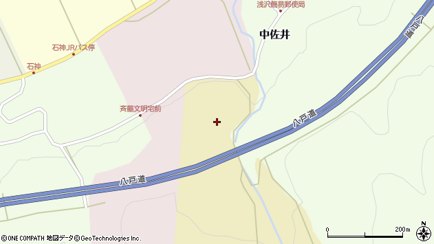 〒028-7516 岩手県八幡平市関沢口の地図