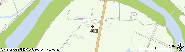 秋田県北秋田市米内沢柳田333周辺の地図