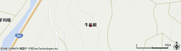 秋田県鹿角市八幡平（牛長根）周辺の地図