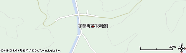 岩手県久慈市宇部町（第１８地割）周辺の地図