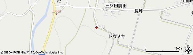 秋田県鹿角市八幡平三ケ田1周辺の地図