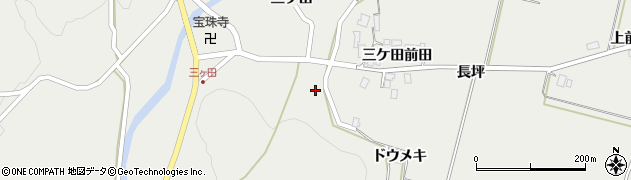 秋田県鹿角市八幡平三ケ田2周辺の地図