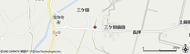 秋田県鹿角市八幡平三ケ田38周辺の地図