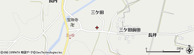 秋田県鹿角市八幡平三ケ田32周辺の地図