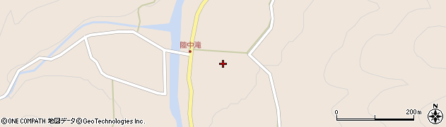 岩手県久慈市大川目町（第３８地割）周辺の地図