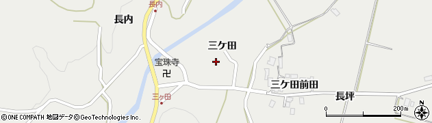 秋田県鹿角市八幡平三ケ田46周辺の地図
