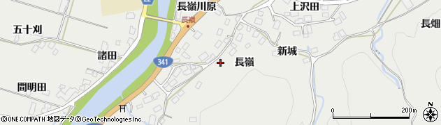 秋田県鹿角市八幡平（長嶺）周辺の地図