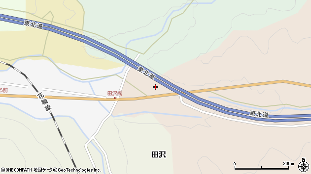 〒028-7608 岩手県八幡平市谷地中の地図