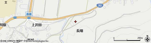 秋田県鹿角市八幡平（長畑）周辺の地図