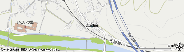 秋田県鹿角市八幡平（志和前）周辺の地図