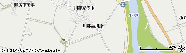秋田県鹿角市八幡平（川部上川原）周辺の地図