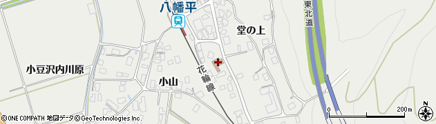八幡平郵便局周辺の地図