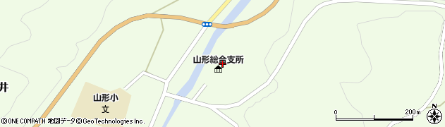 久慈市役所山形総合支所周辺の地図