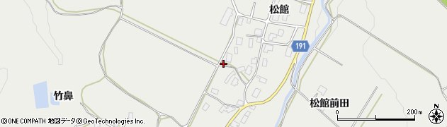 秋田県鹿角市八幡平後ロ田28周辺の地図