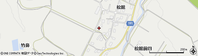 秋田県鹿角市八幡平後ロ田51周辺の地図