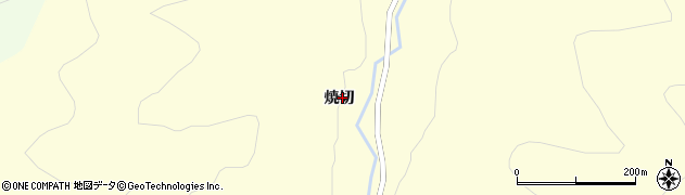 岩手県一戸町（二戸郡）女鹿（焼切）周辺の地図