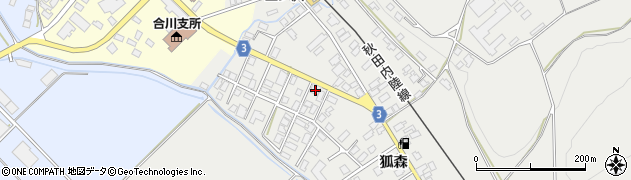 米倉印刷所周辺の地図