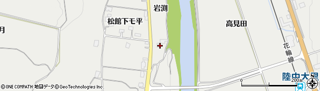 秋田県鹿角市八幡平（岩渕）周辺の地図