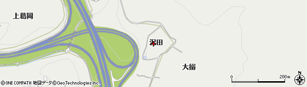 秋田県鹿角市八幡平（沢田）周辺の地図
