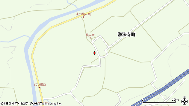 〒028-6977 岩手県二戸市浄法寺町駒ケ嶺の地図