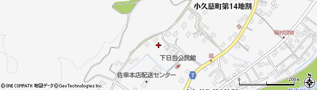 岩手県久慈市小久慈町第１３地割16周辺の地図