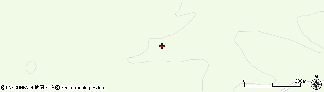 岩手県二戸市浄法寺町（袖野）周辺の地図