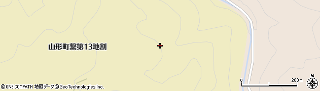 岩手県久慈市山形町繋第１３地割周辺の地図