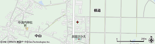 ナカ通信株式会社能代営業所周辺の地図