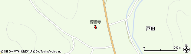 源福寺周辺の地図