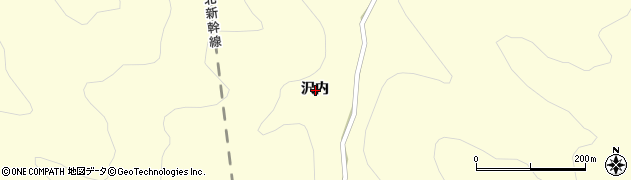岩手県二戸郡一戸町女鹿沢内周辺の地図