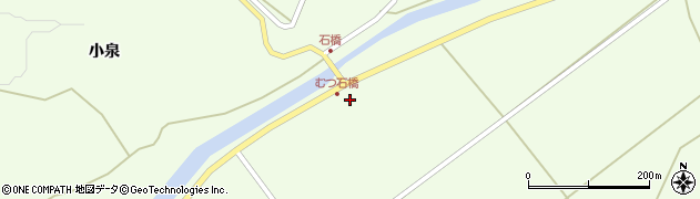 岩手県二戸市浄法寺町（桜田）周辺の地図