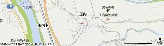 秋田県鹿角市八幡平（玉内）周辺の地図