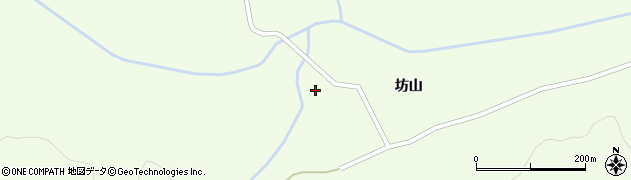 秋田県北秋田市小森坊山55周辺の地図