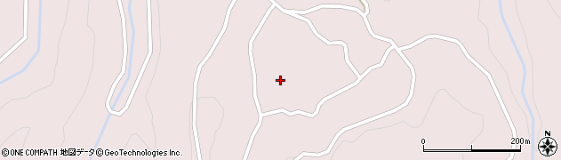岩手県久慈市長内町（第４５地割）周辺の地図