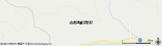 岩手県久慈市山形町日野沢周辺の地図
