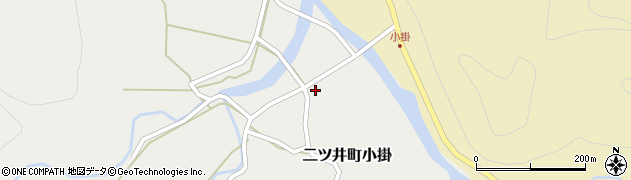 秋田県能代市二ツ井町小掛下悪戸4周辺の地図