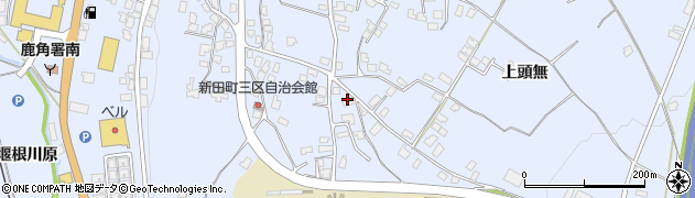 秋田県鹿角市花輪（明堂長根）周辺の地図