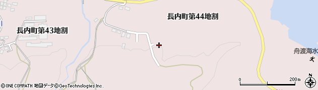 岩手県久慈市長内町第４４地割84周辺の地図