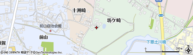 秋田県能代市坊ケ崎15周辺の地図