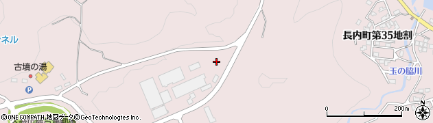 岩手県久慈市長内町（第３５地割）周辺の地図